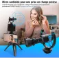 Kit Vlogger SYNCO 2: Créez des Vidéos Pro avec Microphone & Lumière LED pour Smartphone!